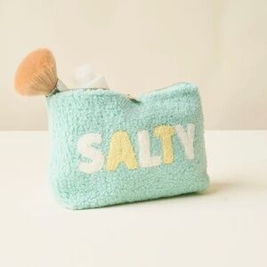 Teddy Makeup Pouch - SALTY